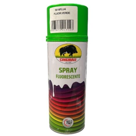CINGHIALE - SMALTO SPRAY SPECIALE VERDEFLUO 400ML