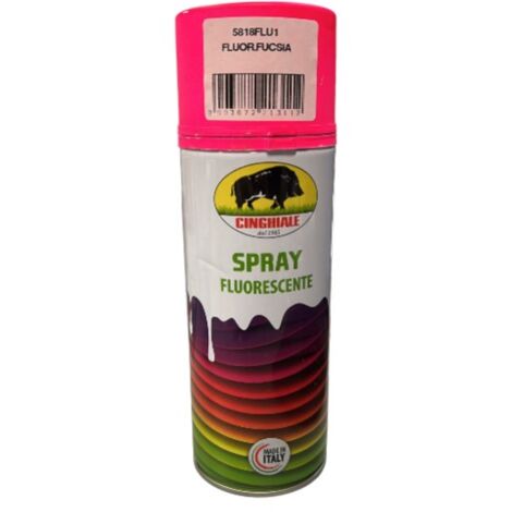 CINGHIALE - SMALTO SPRAY SPECIFICO 400MLFUCSIA FLUORESCENTE