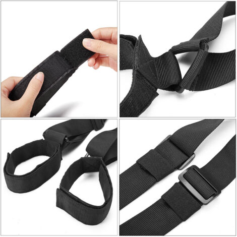 Cinghie per zaino e bastoncini da sci, tracolla regolabile, accessori in nylon per bastoncini da sci