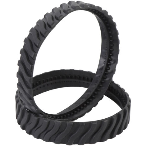 Cingoli in gomma rinforzata per pulitore per piscine, 2 pezzi, compatibili con MX6 Elite e MX8.