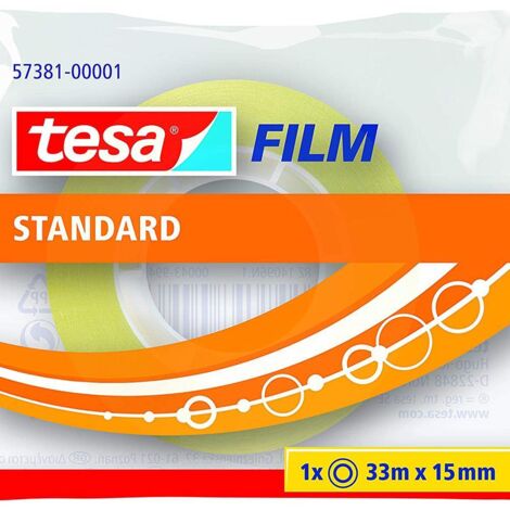 CINTA ADH 15MMX 33MT ESCR/OFI T.FILM TESATAPE