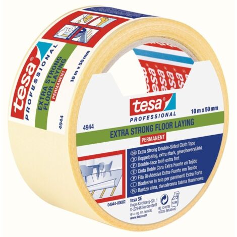 Cinta adh 50mmx 10mt d/cara moquetas bl super power tesatape