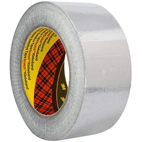 Cinta Adh 50Mmx 50Mt Aluminio 3M