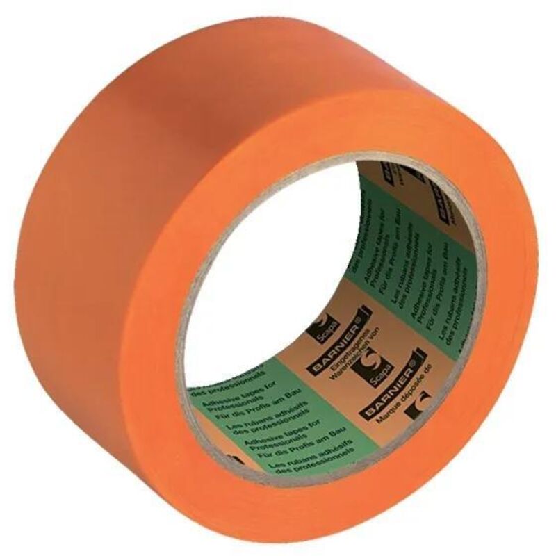 Scapa-Barnier Cinta Adhesiva PVC Naranja 50 mm x 33 m