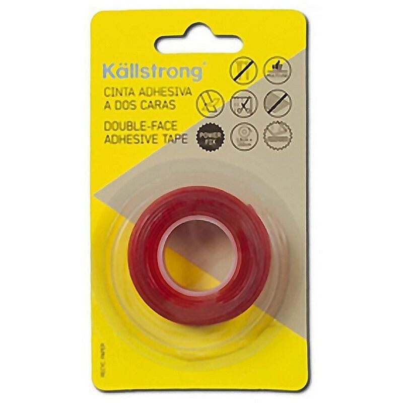 

MEGANEI cinta adhesiva 2 caras 1,9x150 transparente blister