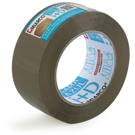 Cinta Adhesiva 48Mmx 66Mt Embalaje Polipropileno   Marron Gama Azul Miarco
