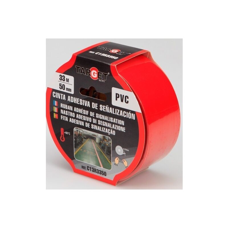 

Cinta Adhesiva 50Mmx33Mt Sealizacion Pvc Ro C13R3350 - Target