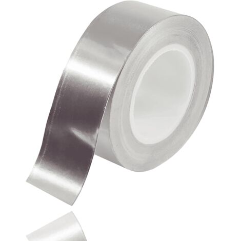 Cinta adhesiva de aluminio 50 mm 50 M Plateado