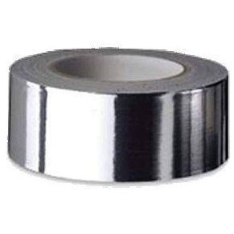 Cinta adhesiva de aluminio para conducto VMC 10m x 50mm - Eurocel
