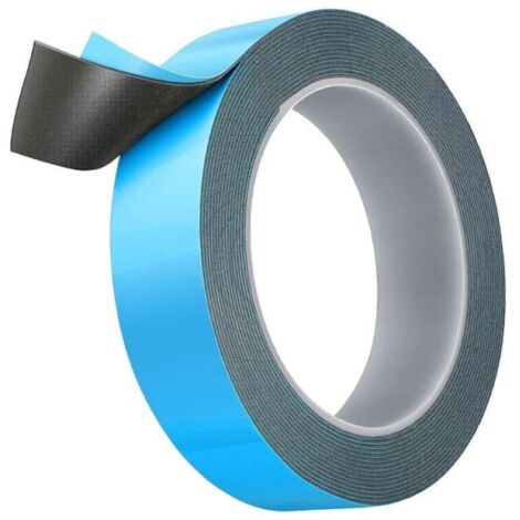 Cinta adhesiva de doble cara de alta resistencia, 30 mm x 10 m, espuma de PE de alta adherencia, equivalente a 3M VHB, apta para uso interior y exterior, removible sin dejar residuos.