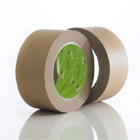 cinta adhesiva de embalaje kraft 4800. soporte de papel. marrón. anchura 50mm. apta para uso manual y automático. longit