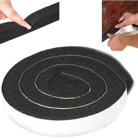 Cinta adhesiva de espuma de poliuretano de 2 m, anticolisión, insonorizada y resistente al viento para puertas, ventanas y muebles.