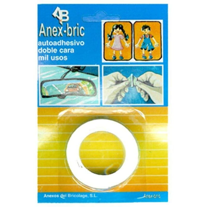 

cinta adhesiva doble cara 19 mm x 1,00 metros blister 8421 - Mibricotienda