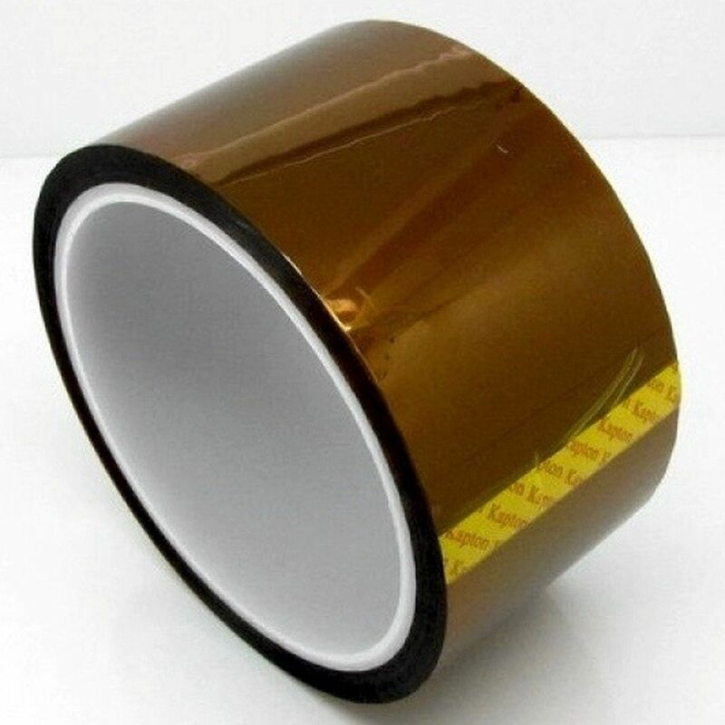 Kapqon - Cinta adhesiva Kapton 50mm (resitente al calor)