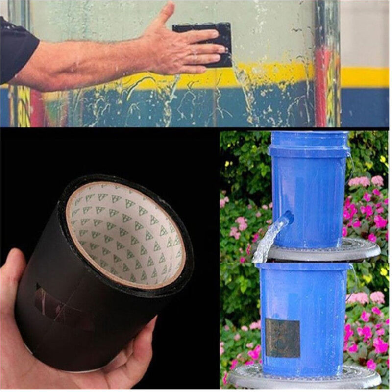 Trade Shop - Cinta Adhesiva Para Reparaciones Inmediatas A Waterprof Tubos De Agua Resistentes -