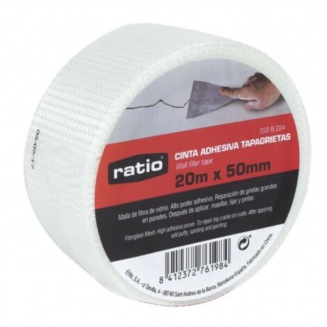 CINTA ADHESIVA TAPAGRIETAS 50 MM X 20 M - EHLIS
