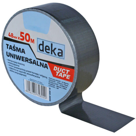 CINTA ADHESIVA UNIVERSAL PLATEADA 48MM50M - D-300-0035