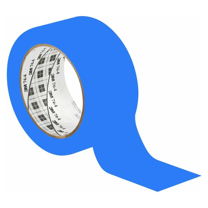 

Cinta Adhesiva Vinilo Azul 33Mx50Mm