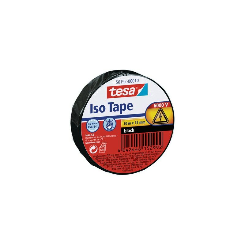 

Cinta adhesivo blanco 10m x 15mm (por 10)