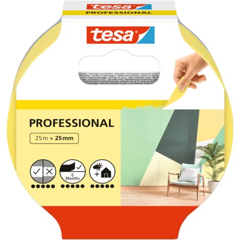 Cinta adhesivo de enmascaramiento para interior - tesa 56270-00000-00 (por 12)