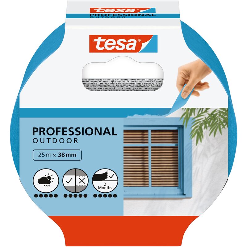 

Cinta de emascarar 25mx38mm precisión al aire libre - Bleu - Tesa