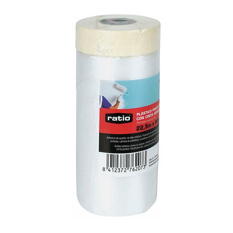 

Cinta Adh.Krepp C/Plastic 90Cmx22,5M