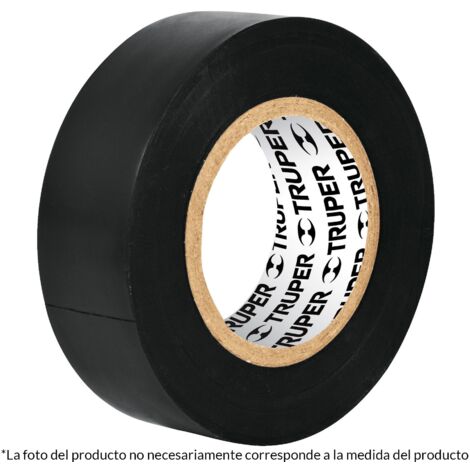 Cinta aislante - 19 mm - 18 m - Negra