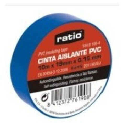 CINTA AISLANTE 19X10M.AZUL DUOLEC - EHLIS