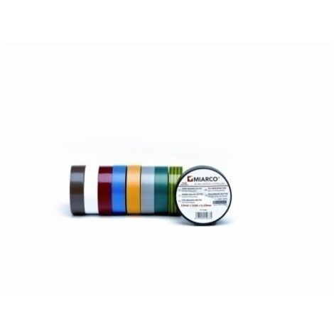 Cinta Aislante 30Mt X 30Mm Autovulcanizable Miarco Pvc Negro 10586