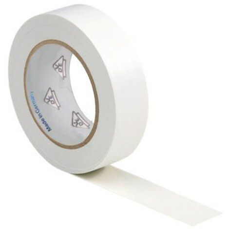 Cinta aislante de 19x0.15mm 20 M Blanco