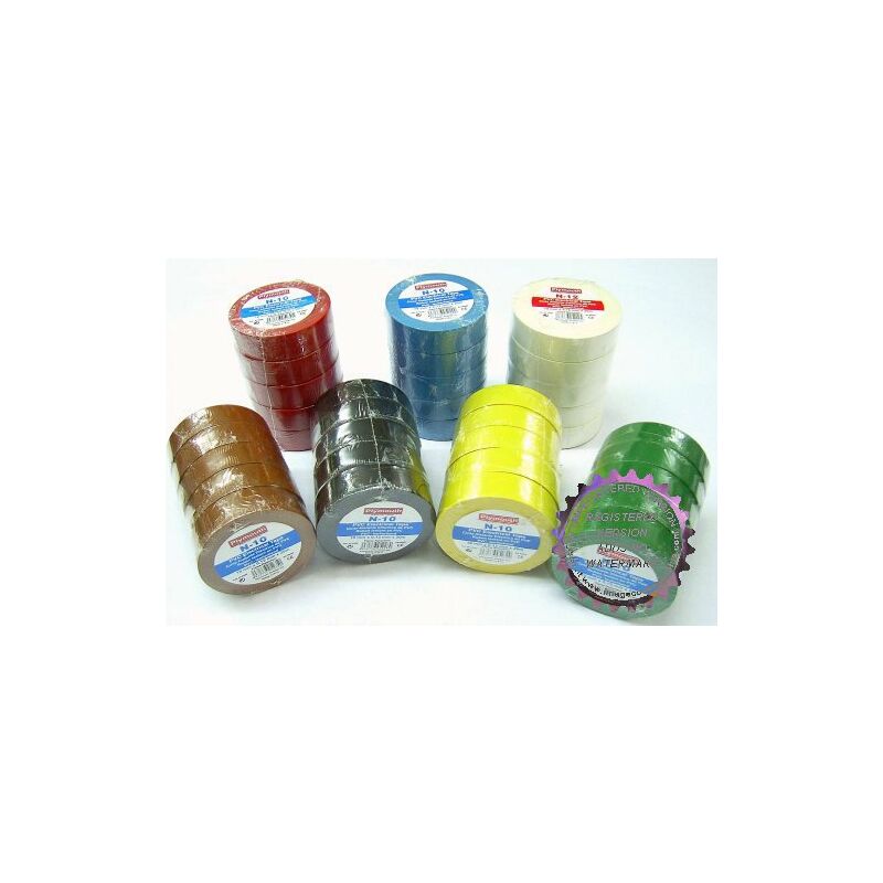 

CINTA AISLANTE PLASTICO 20x25 NEGRA