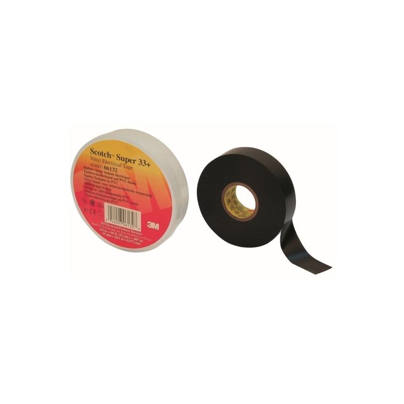 

Cinta Aislante Scotch Super 33+ 19Mmx32,9Mx0,177Mm