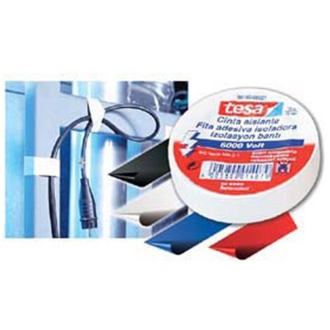 CINTA AISLANTE TESAFLEX 33 M X 19 MM NEGRO - 53988-00003-00