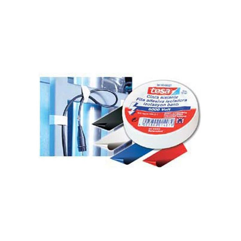 

Cinta Aislante Tesaflex Negro Tesa Tape 33 Mx19mm