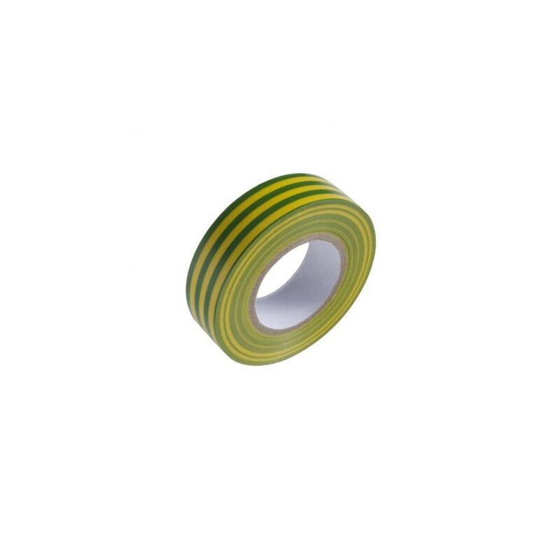 

Cinta aislante 20 m. x 19 mm. amarilla / verde uso doméstico