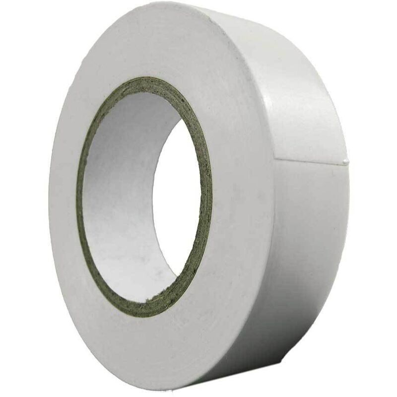 

Cinta aislante 20 m. x 19 mm. blanca uso doméstico