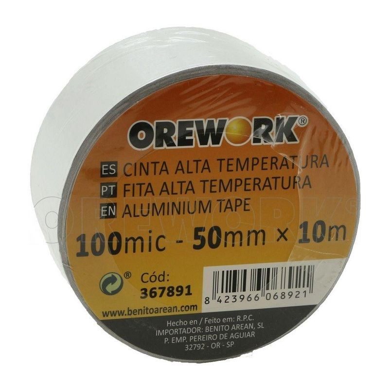 

Cinta alta temperatura 50mm x 10mt - Orework