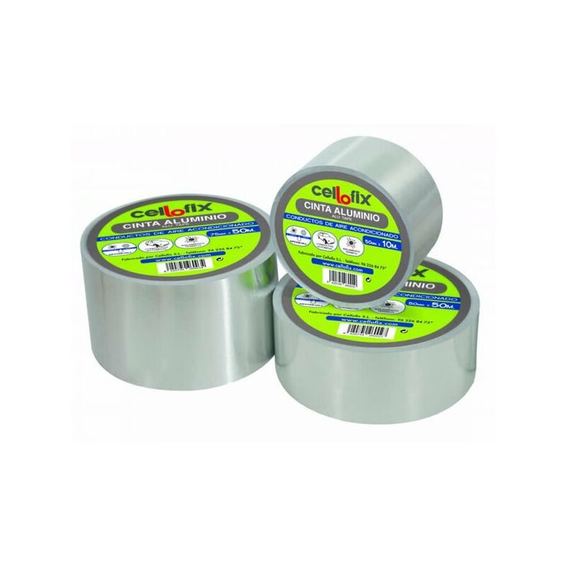 

Cinta Aluminio 10Mx50Mm