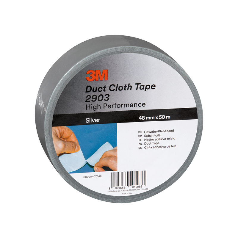 

Cinta americana DUCT 2903 50MX48MM 0,28MM Plata - 3M