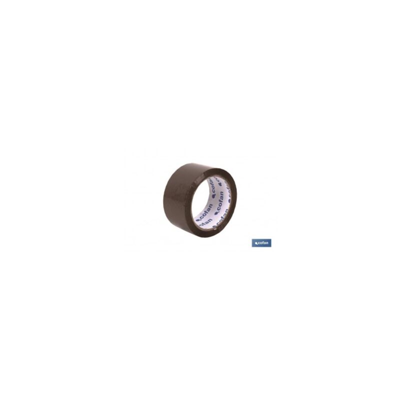 

PRECINTO ACRILICO MARRON 45 Micras 48 mm X 132 Metros - NEOFERR..