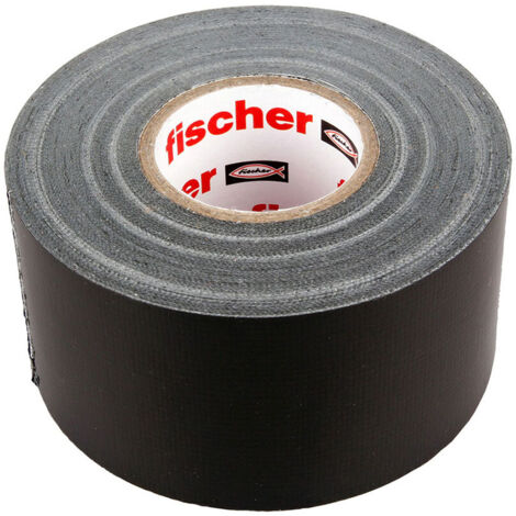 CINTA AMERICANA NEGRA 25m x 48mm 560903 FISCHER