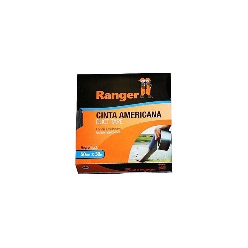 

Cinta Adhesiva 50Mmx 30Mt Americana Negro - Ranger