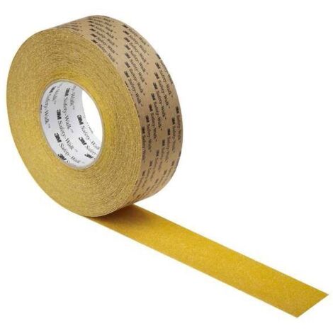 Cinta Antideslizante  50Mmx20Mt Adhesivo  Amarillo 3M