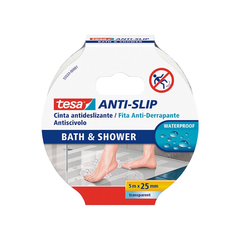 

Cinta antideslizante Transparente Tesa 55533-5MT X 25MM