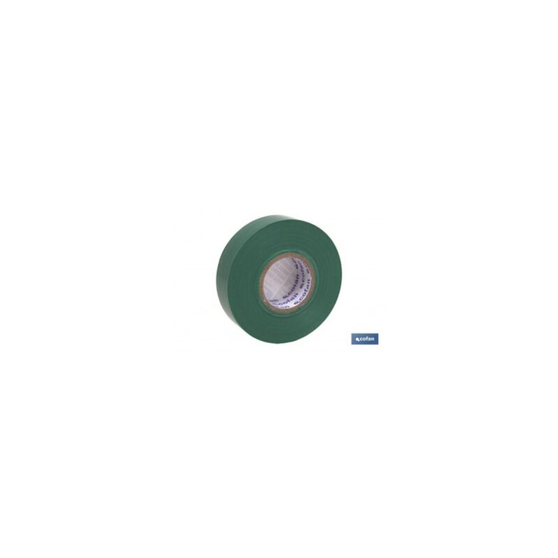 

Cinta aislante 180 micras verde 19mmx20 metros venta unitaria