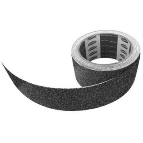 CINTA ANTIDESLIZANTE ADHESIVA NEGRA 25 mm.10 M.