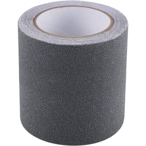 Cinta antideslizante gris, cinta antideslizante de seguridad Dingjie para escaleras, cinta antideslizante de alta tracción 10CM10M