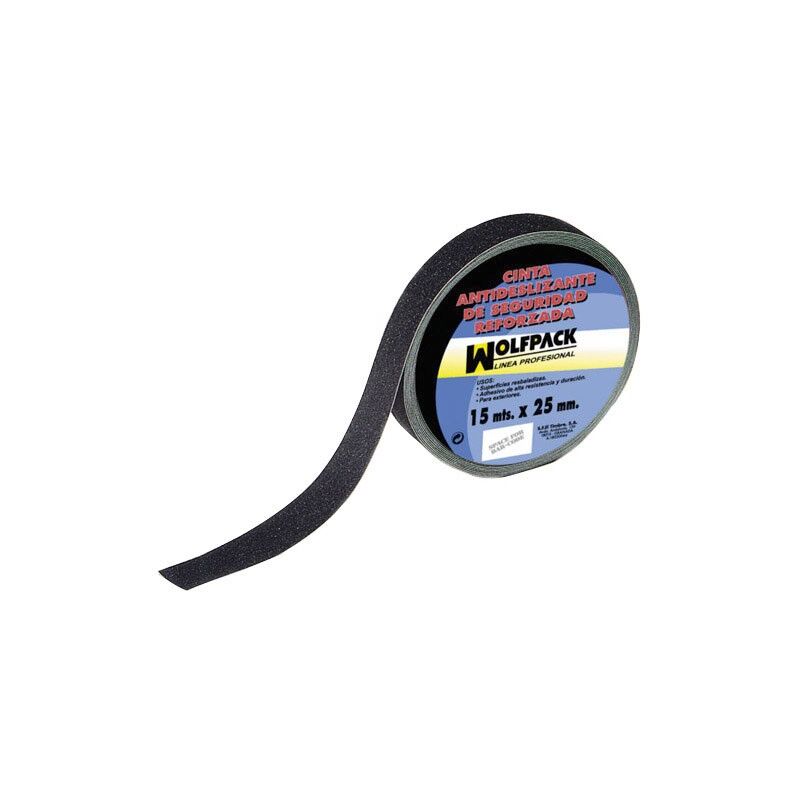 

Cinta antideslizante negra 15 m. x 25 mm. uso doméstico