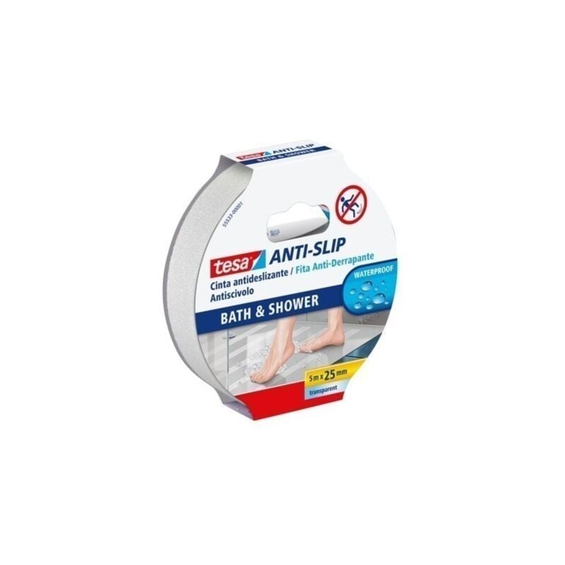 

Cinta Antideslizante 25Mmx05Mt Baño Adh Tra Tesatape