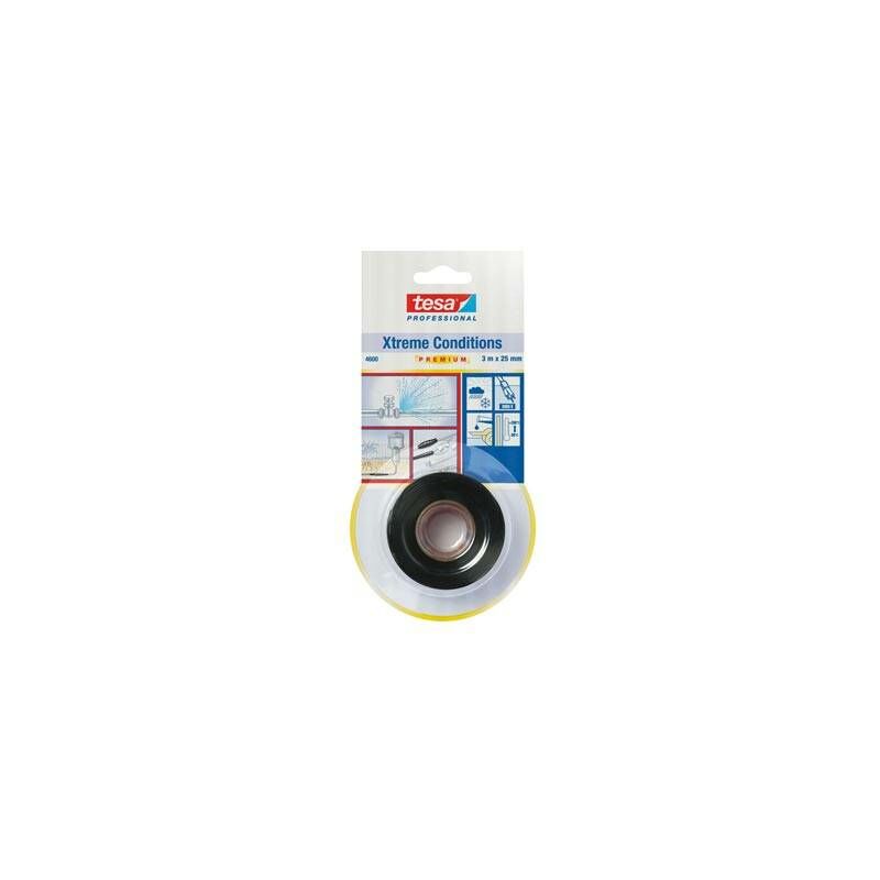 

Cinta Silicona Autosoldable 25 Mm X 3 M Negra - Tesa Tape